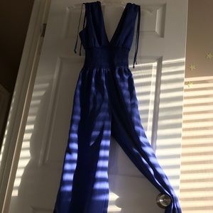 Blue Bebe Jumpsuit